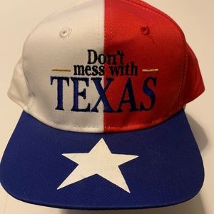Vintage Don’t Mess With Texas Strapback Hat